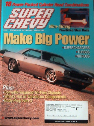 SUPER CHEVY 2005 OCT - BIG POWER HEAD, PURE EVIL